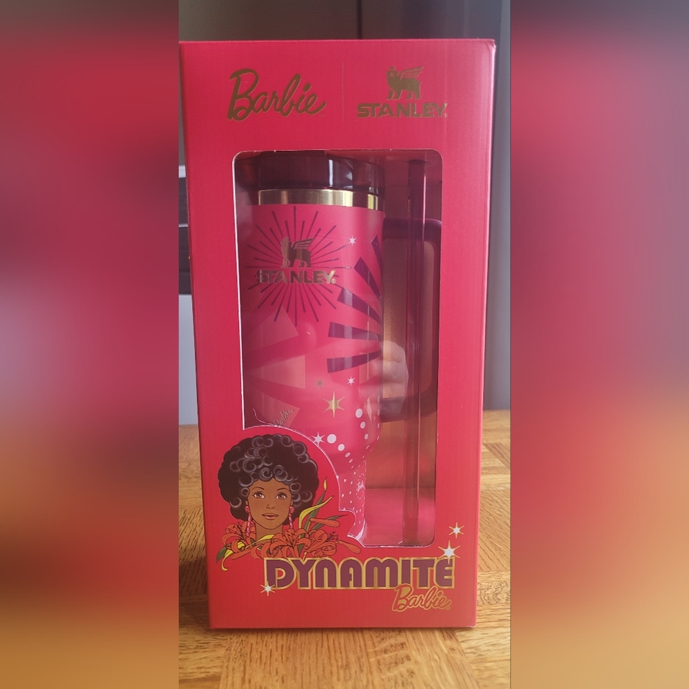 BARBIE X STANLEY 80S DYNAMITE 40 OZ QUENCHER NIB